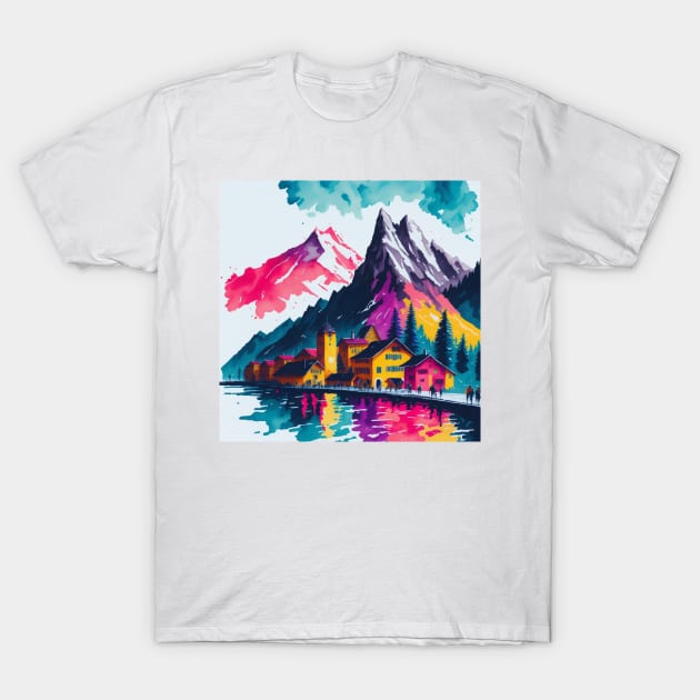 Switzerland T-Shirt by Mughzilla